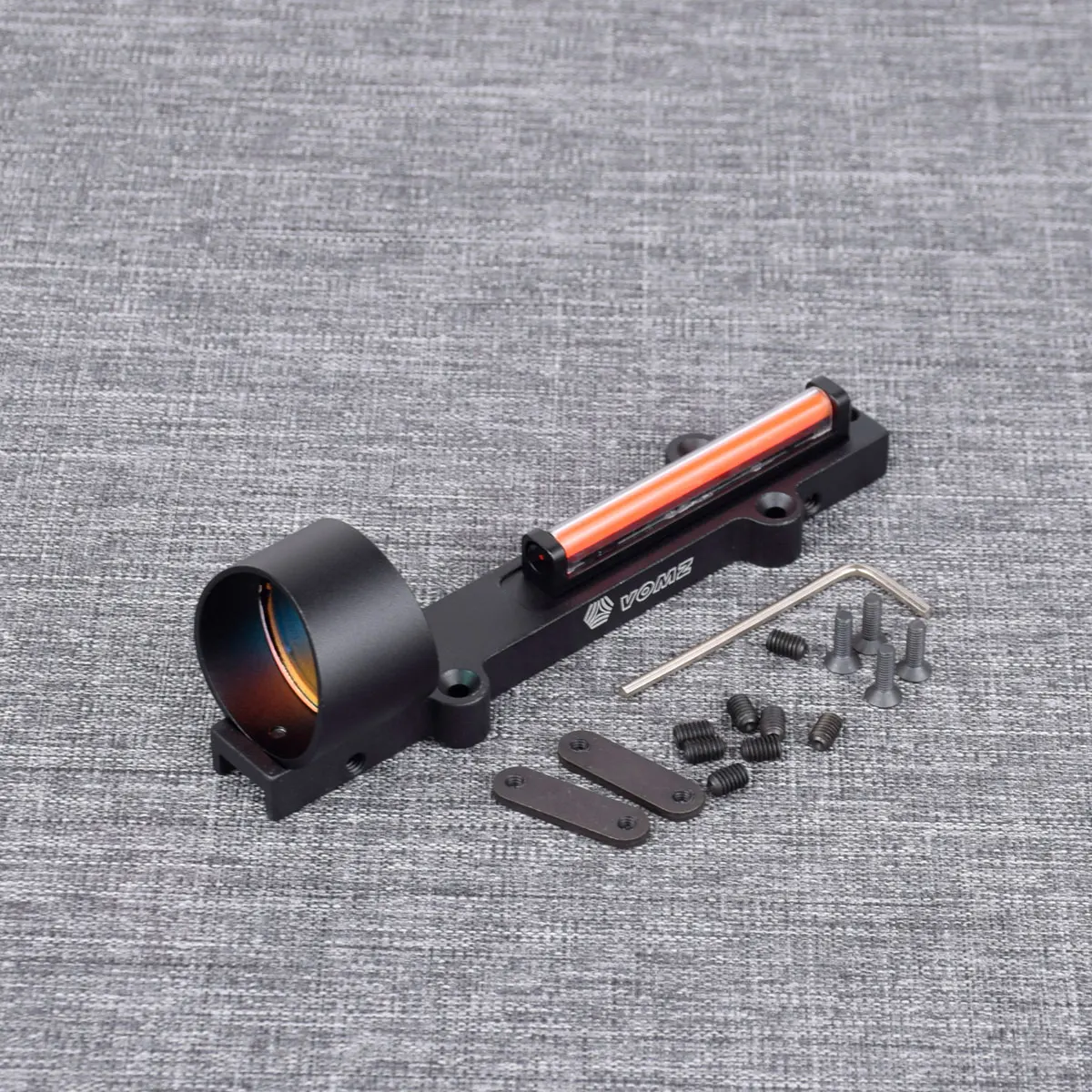 

Tactical 1x28 RED Green Fiber Optic Red Dot Sight Collimator Sight 11mmRib Rail For Hunting Scope Sight