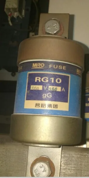 Fuses: RG9 200A 500V gG / RG10 350A 500V gG / RGS34 600A 500V aR