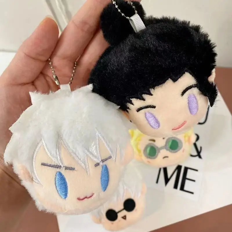 봉제 인형 배낭 펜던트 키체인 선물, 주술회전 고조 사토루 게토 스구루