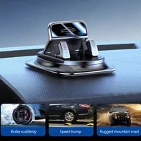 SEAMETAL – support universel de téléphone portable pour voiture, support antidérapant pour tableau de bord automobile, support GPS pour voiture, pour Xiaomi Iphone 4