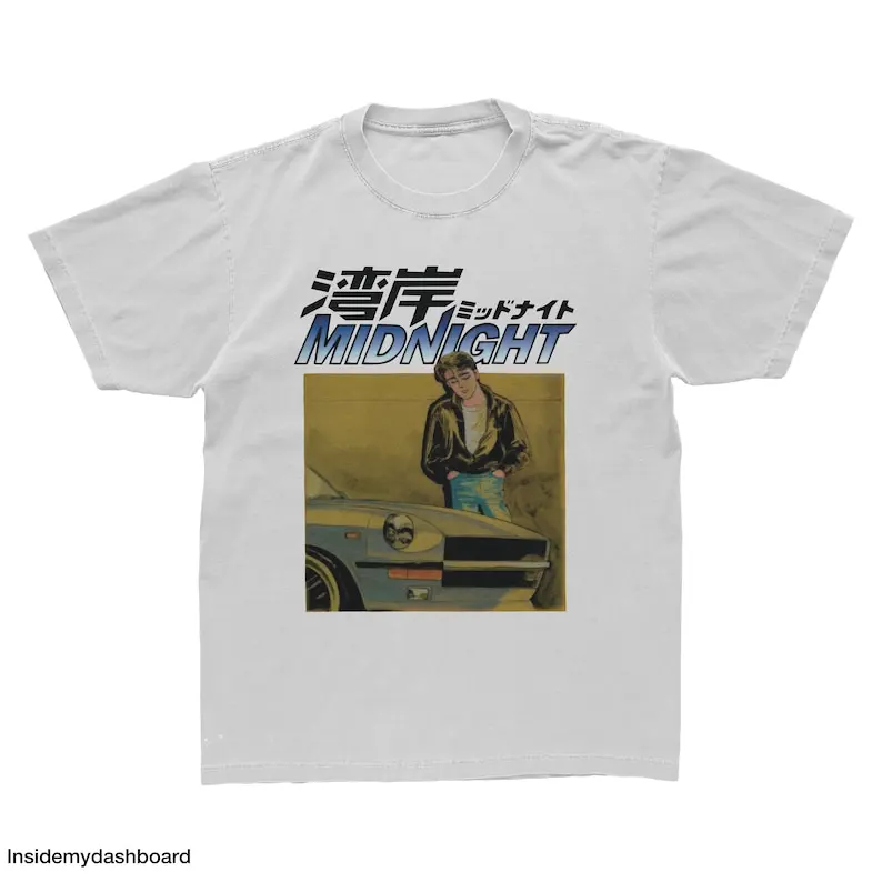 Wangan Midnight Devil Z logo T-Shirt, JDM Anime Racing Tee, Underground Street Racing T-Shirt, JDM Tee