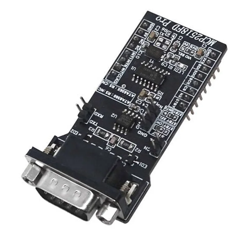 Модуль SQPP-SPI к CANFD Модуль MCP2518FD ATA6560 Модуль шины приемопередатчика CAM Модуль контроллера Super MCP2515