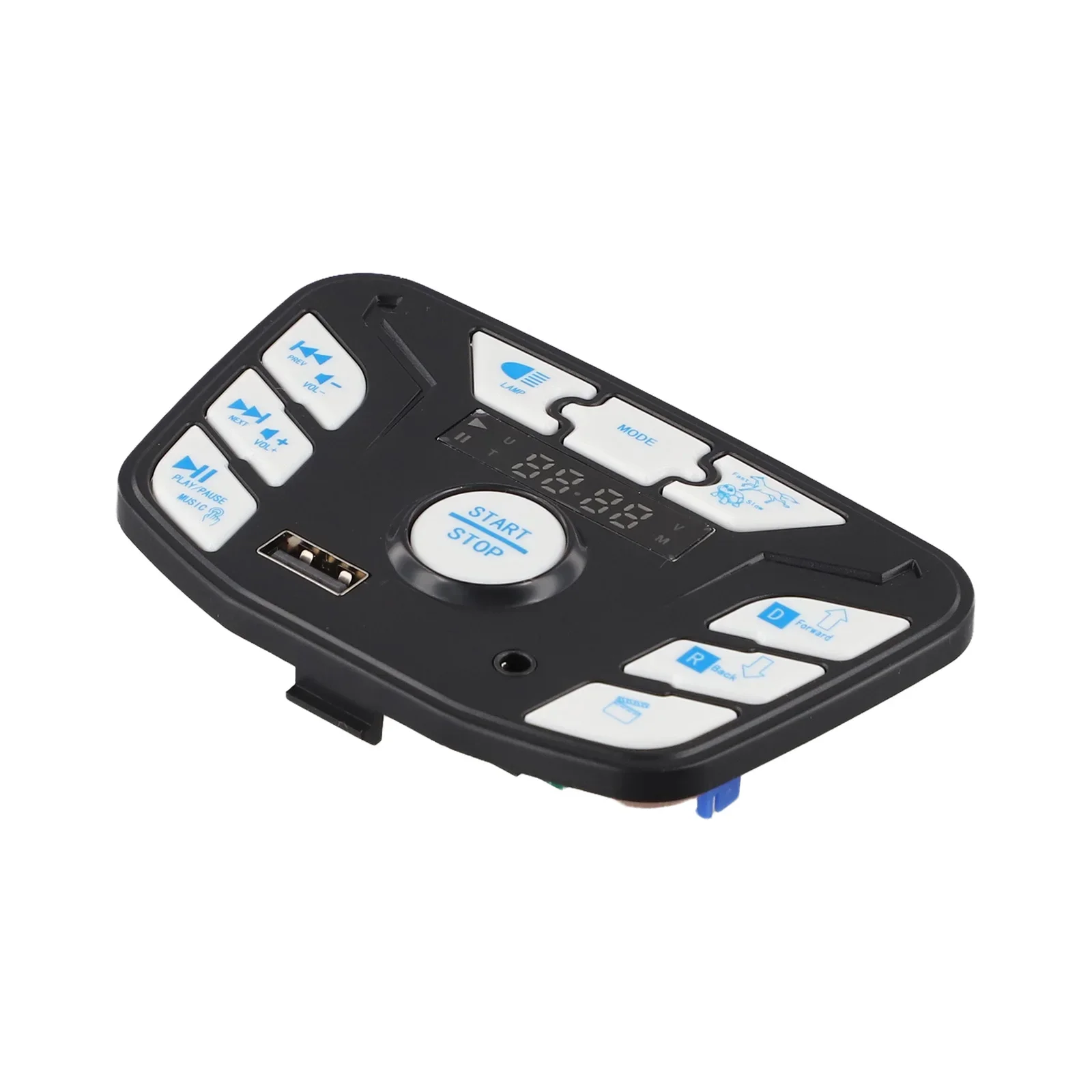 Electric Car Control Switch Children\'s Ride-On Car Parts For Baby Carriage High Reliability Music Playing Power Display