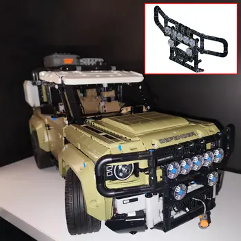 MOC - 可調式拖車鉤燈牛欄式拖車鉤適用於路虎衛士 42110 升級拖車積木模型 DIY 積木玩具 G 10 最佳銷售 樂高 42110 - №8