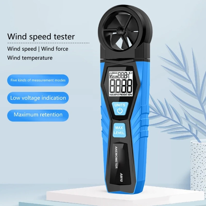 Handheld Anemometer Wind Speed, CFM Meter Wind Speed Meter, Air Flows Gauge, Air Flows Measuring Meter Drop shipping