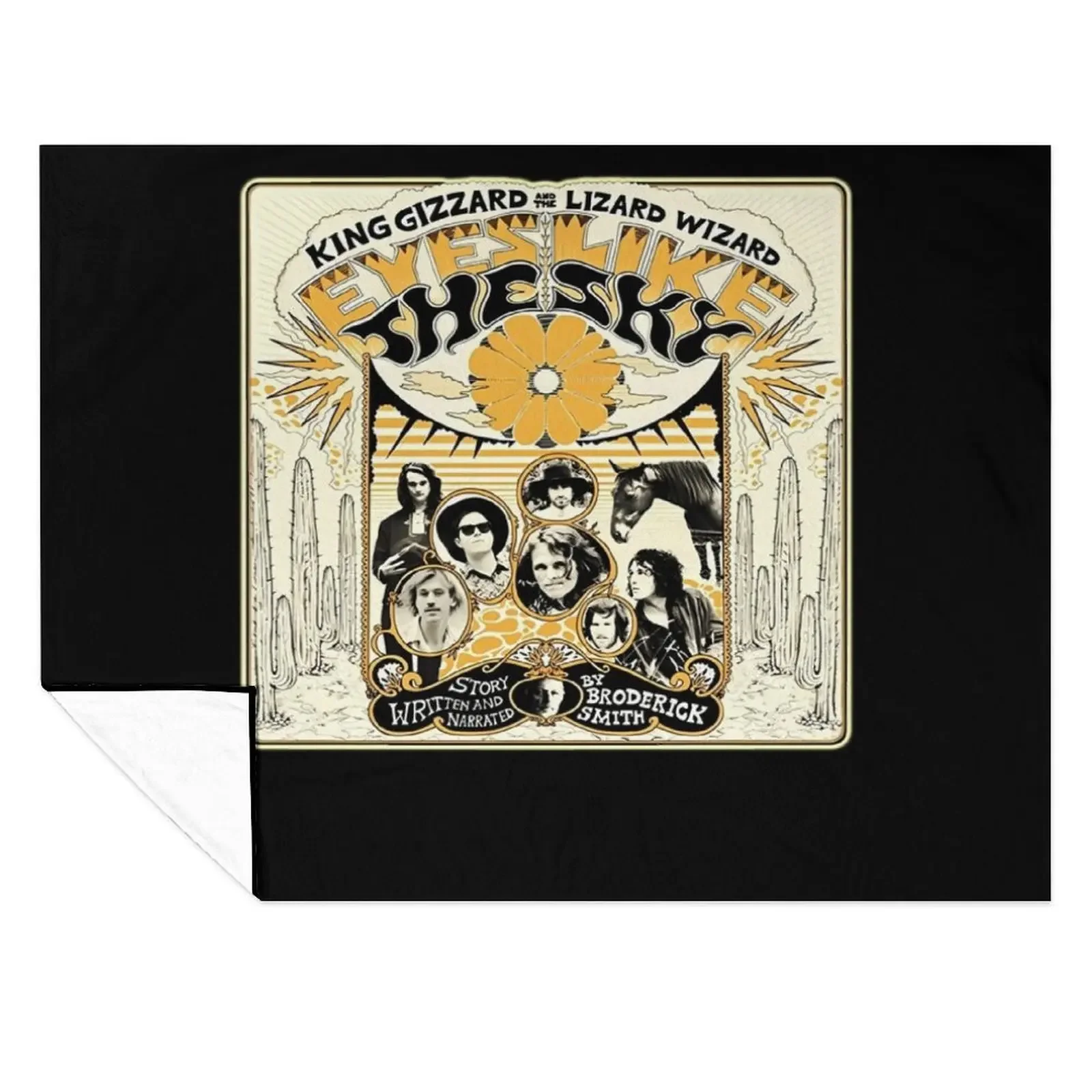 

001 The Most Popular Of King Gizzard The Lizard Wizard Throw Blanket wednesday Thin Bed covers Cute Blankets