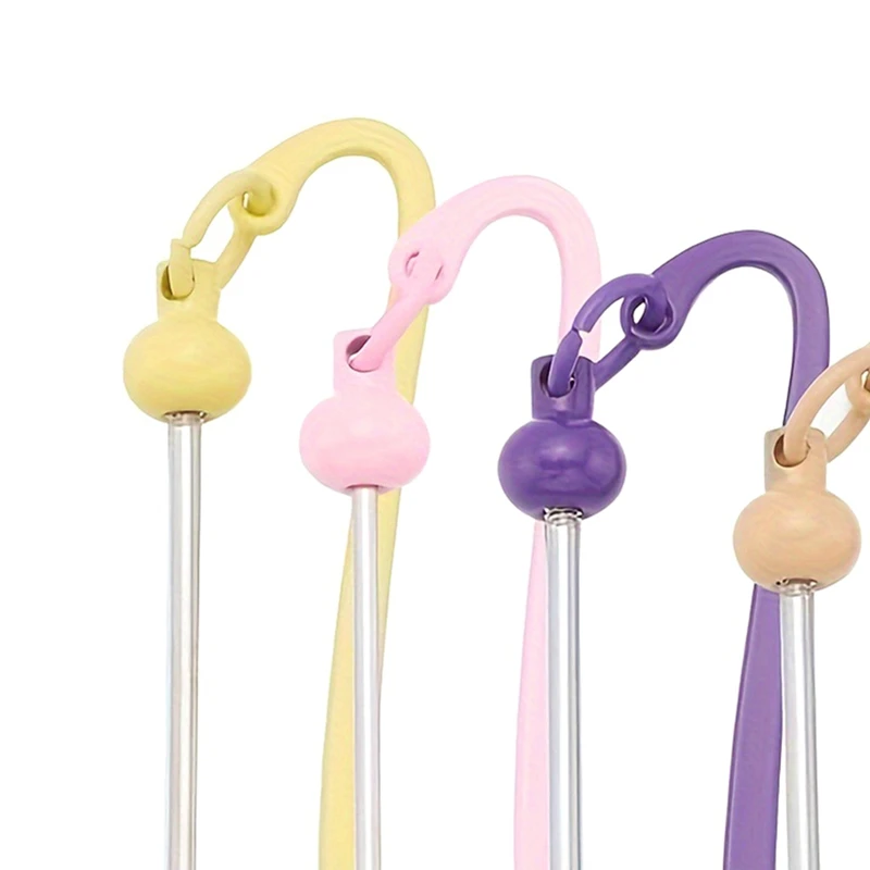 7Pc DIY Beadable Bookmarks Bulk,Beadable Bookmarks Pendant Bar, Craft Beaded Book Lanyards Chains For Students Teachers