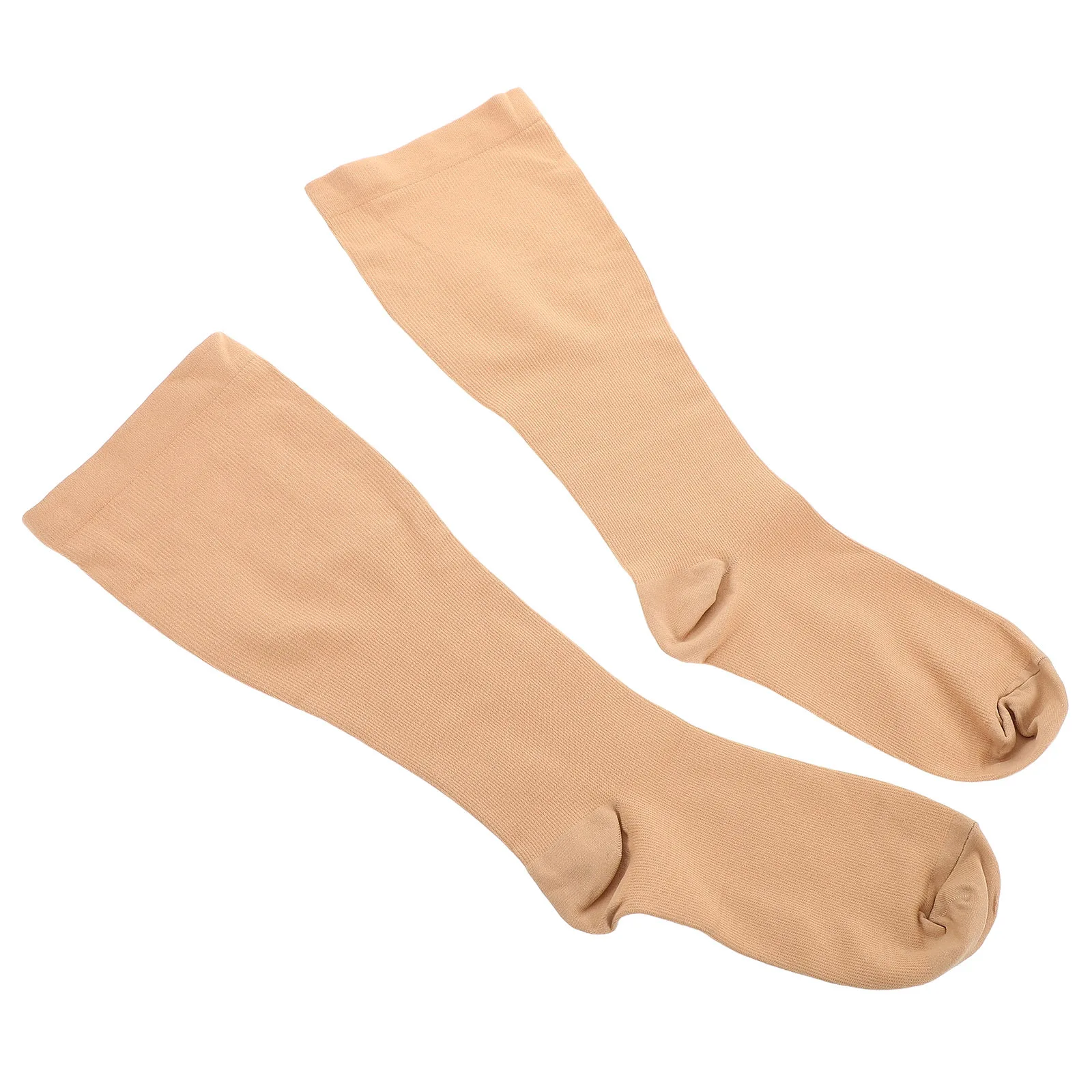 1 زوج حجم كبير جوارب ضغط واسعة تناسب تنفس المضادة للعرق تشغيل جوارب الرجال النساء رياضة المشي لمسافات طويلة ركوب الدراجات