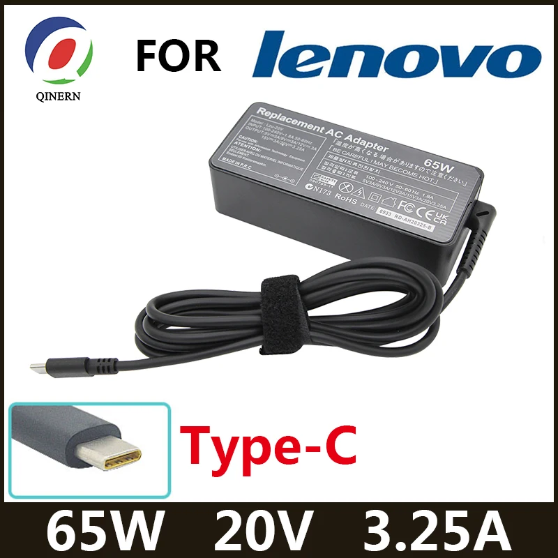 Imagem -01 - Usb tipo c Adaptador de Alimentação Carregador 20v 3.25a 65w Carregador para Lenovo Thinkpad x1 Carbono Yoga X270 X280 T580 P51s P52s E480 E470 s2 Computador Portátil usb tipo c adaptador de alimentacao carregador 20v 325a 65w carregador para lenovo thinkpad x1 carbono yoga x270 x280 t580 p51s p52s e480 e470 s2 computador portatil 01