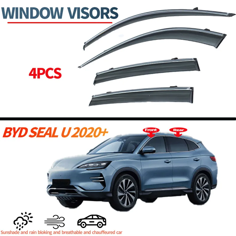 

Suitable for BYD Seal U 2020+Window visor