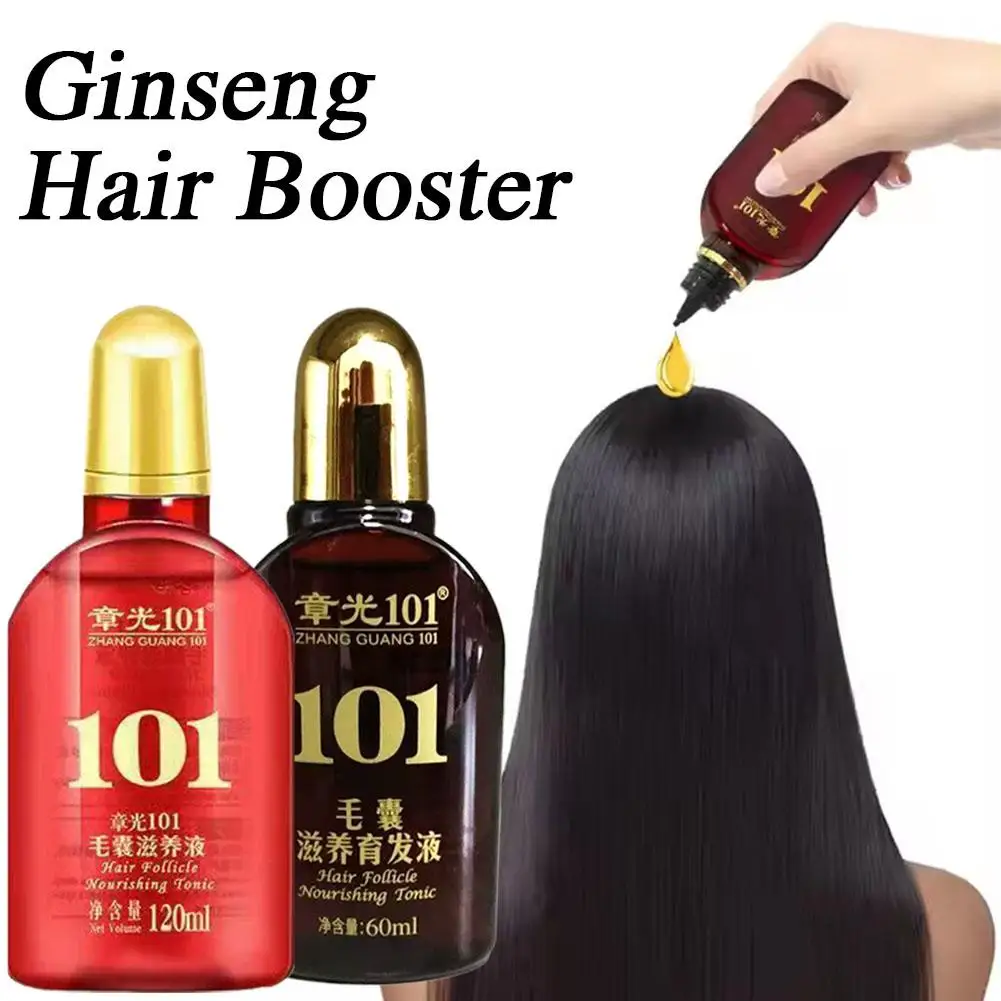 

60ml Powerful Hair Follicle Nourishing Tonic Strong Growth Beard Regrowth Hair Loss Hair Regain Essence Treatment D6G5