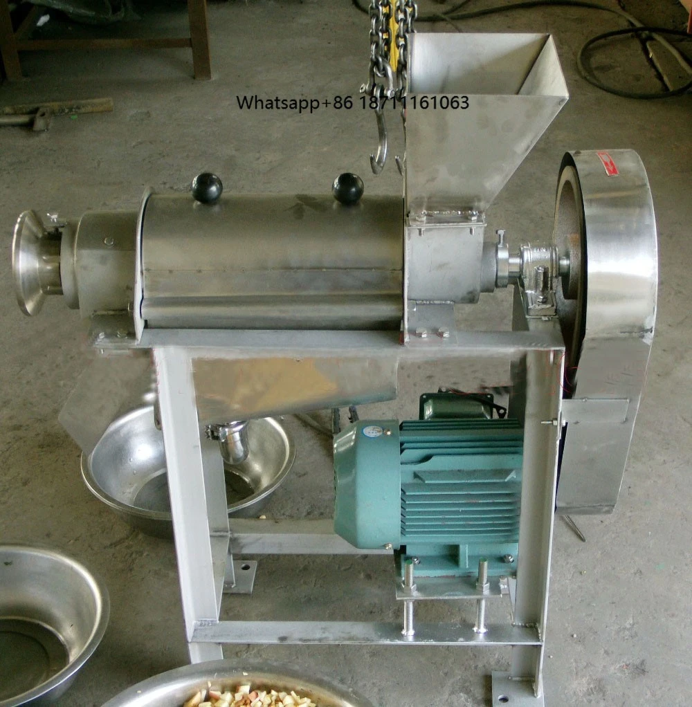 100-500kg/H Spiral Juice Extractor Multi-Function Juicer Industrial Automatic  Orange Vegetable Juicer  Juicer