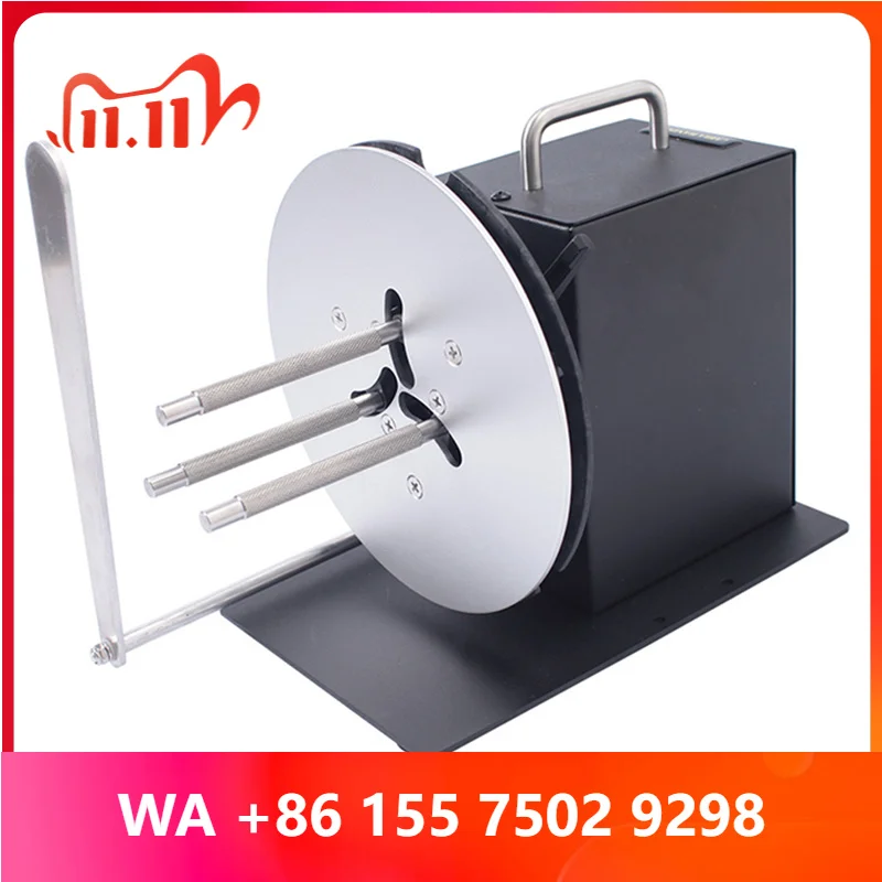 HD-R 7 Adjus Speed Lel Rewinder Two-way Automatic Rewinder Self-adhesie Barcode hine Clothing Tag Reeler