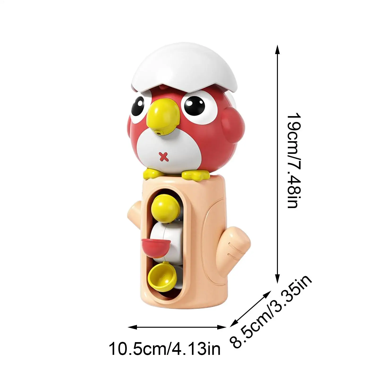 폭포 목욕 장난감 샤워 물 장난감 흡입 컵 어린이 욕조 물 회전 목욕 게임 호텔 아파트 휴가