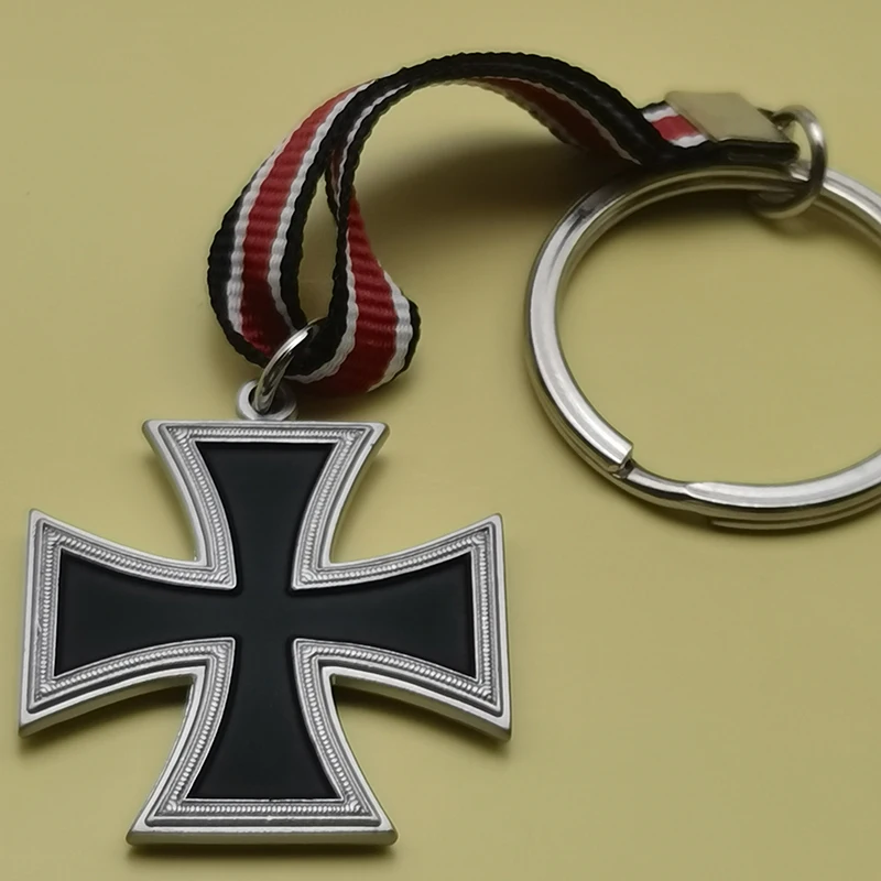 سلسلة مفاتيح شارة ميدالية صغيرة بروسية ألمانية بلاك ماركس ميريت بلو آيرون ماركس #5