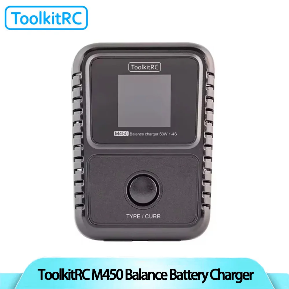 

Toolkitrc M450 50W 2-4S LiPo LiHV LiFe Battery Balance Charger For Remote Control Car Aircraft Toy Parts FPV Model