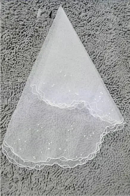 

Элегантная короткая свадебная фата цвета слоновой кости длиной до локтя, свадебная фата с расческой, вуаль De Mariee, свадебные аксессуары для невесты