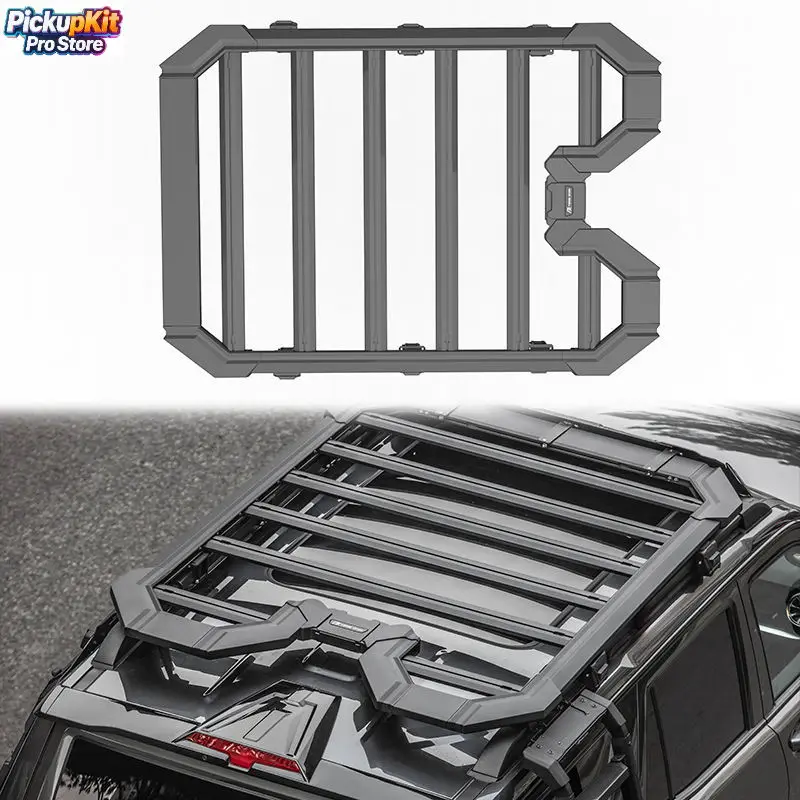 

High Quality Aluminum Roof Rails No-Drill Luggage Rack for 400 4x4 Off-Road 200kg Load