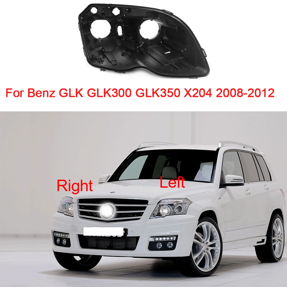 Headlight House For Mercedes-Benz GLK GLK300 GLK350 X204 2008-2012 Headlamp Housing Lamp Back Casing Bottom Car Accessories