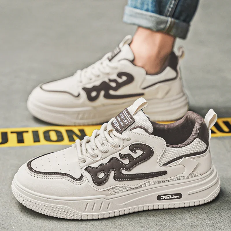 

Мужские кроссовки на платформе, вулканизированная обувь, дышащая повседневная обувь для бега на подошве, легкая и удобная мужская обувь, обувь для доски