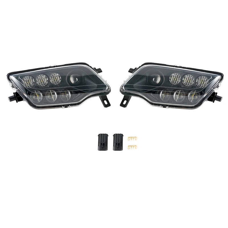 Upgrade Auto Lighting System atv headlight with HI/LO beam  for Honda Pioneer 1000 Talon Rancher 420 Foreman 500 Rubicon