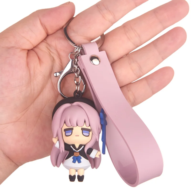 

Q Version Anime Game Honkai: Star Rail Herta Cute and Movable Doll Cartoon Keychain Handbag Pendant Toy