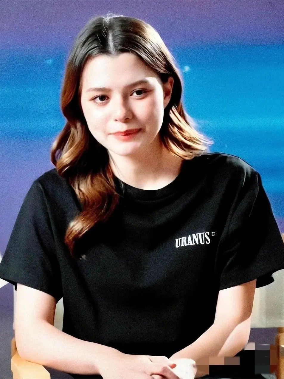 URANUS 2324 سلسلة FreenBecky نفس تي شيرت قصير الأكمام URANUS رسالة الصيف قطنية نقية علوية من القطن إلكتروني طباعة فرين ساروشا بيكي #3