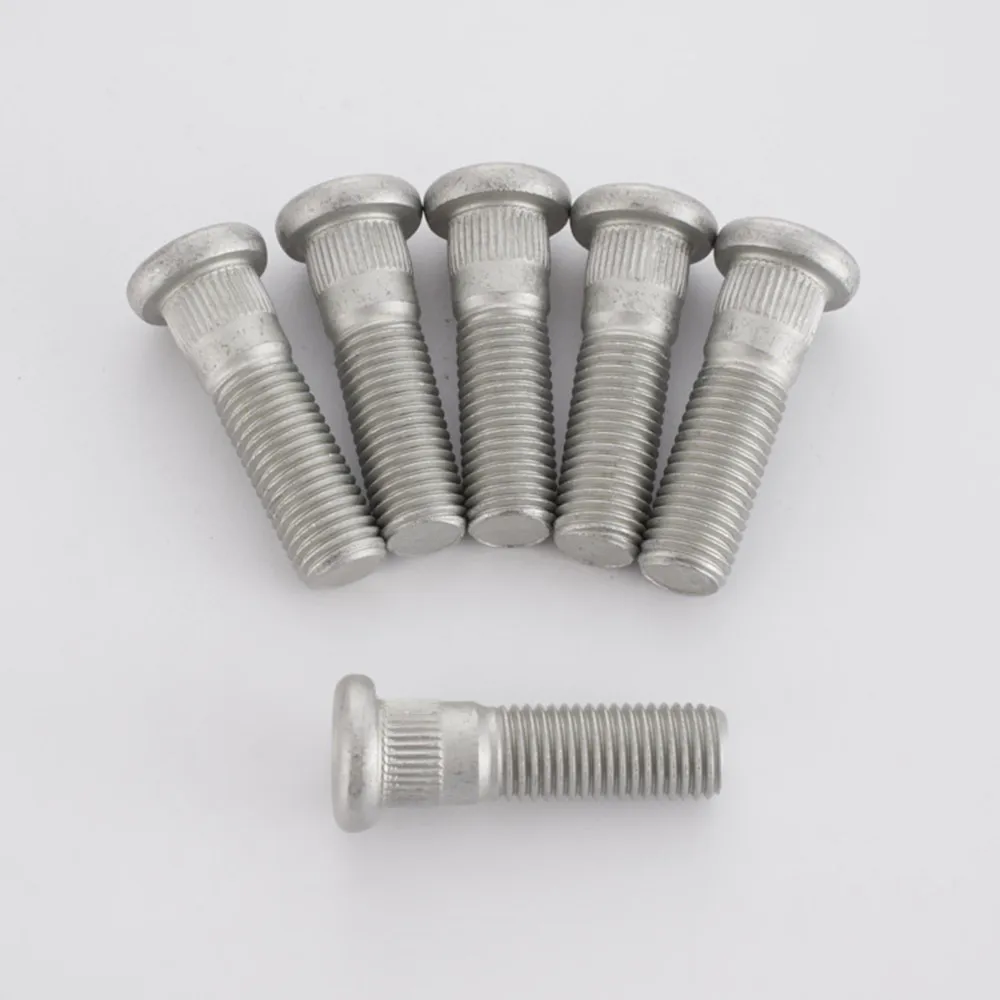 M12x1.50 Wheel Stud for  Ford Focus  2006-2022 Fusion Fiesta Escape Ranger MKC MKZ Overall Length: 1.85