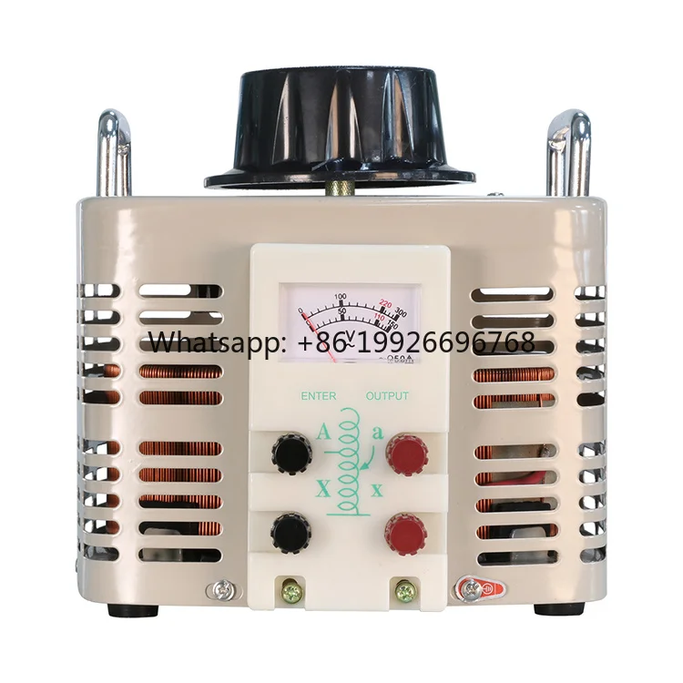 Single Phase Manual Type TDGC2-7KVA Variac Transformer 220V Output Voltage AC Current Copper Transformer General-Purpose SVC