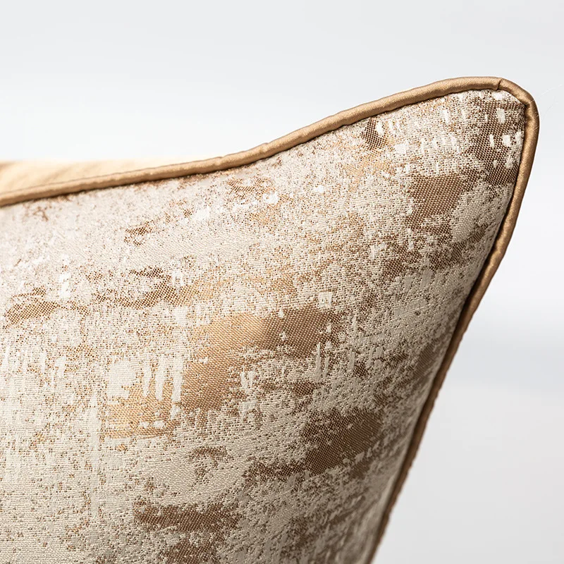 Abstract Brown Throw Cushion Cover  Polyester Sofa Cover Pillow Case Practical High Quality Pillow Case Hotel Home Available