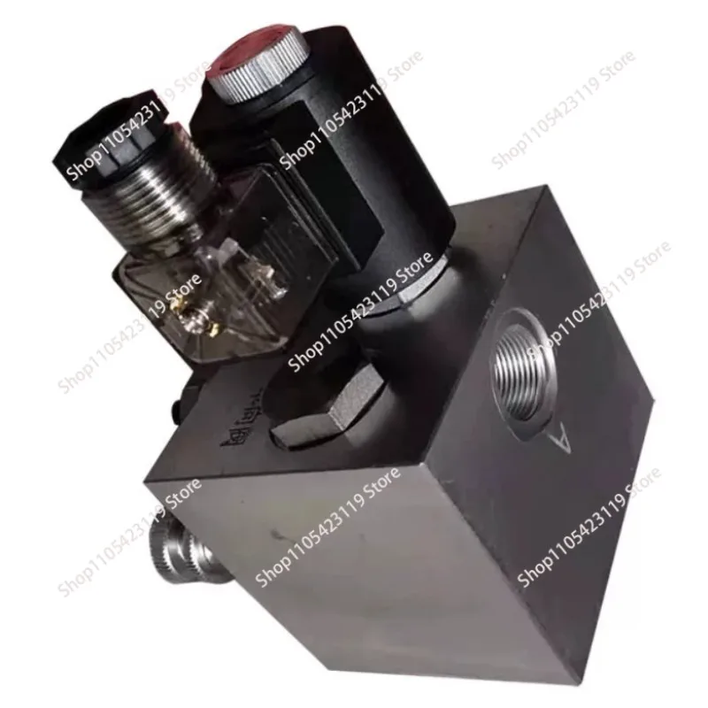 Hydraulic lift cargo elevator valve group hydraulic block ET06 regulating valve ET03 hydraulic pump station check valve DC24V