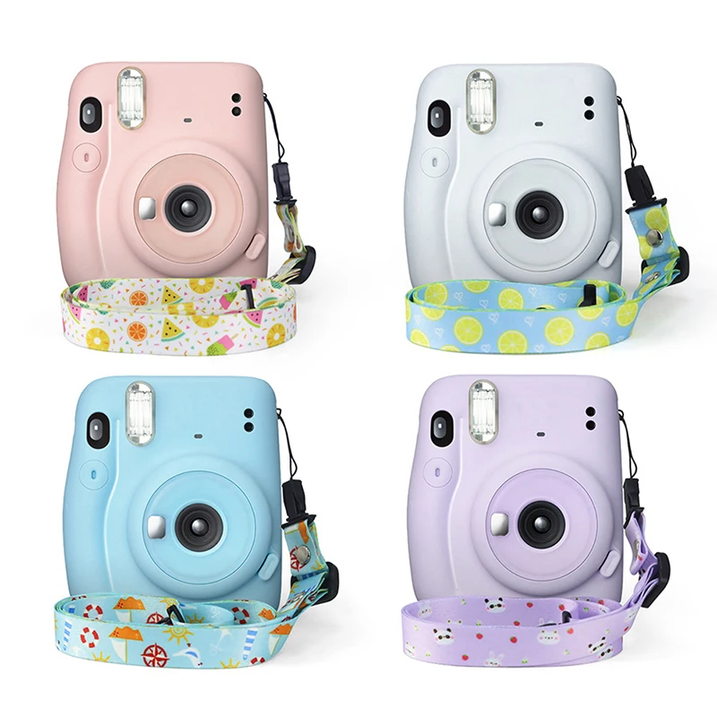 1.2m Camera Neck Shoulder Strap For Instax Mini 11 8 8+ 9 Colorful Back Rope Hanging Band Belt Camera Straps