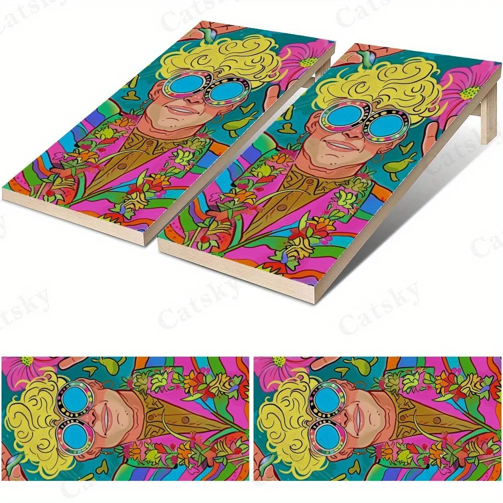 Peace & Love Figure   Sandbag Board Sticker.This sandbag board sticker is made from high-quality materials, offering excellent d
