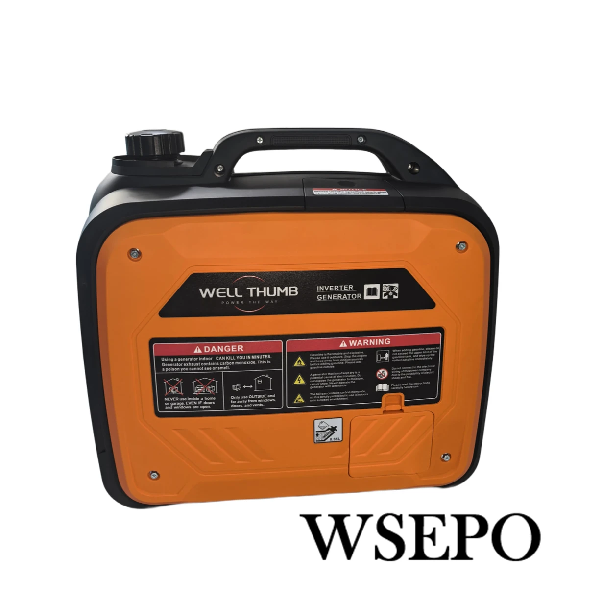 WELL THUMB 2KW Portable DC 24V Generator Can be used on Battery Charging and Packing Air Conditioner with Autostart/Remote Start