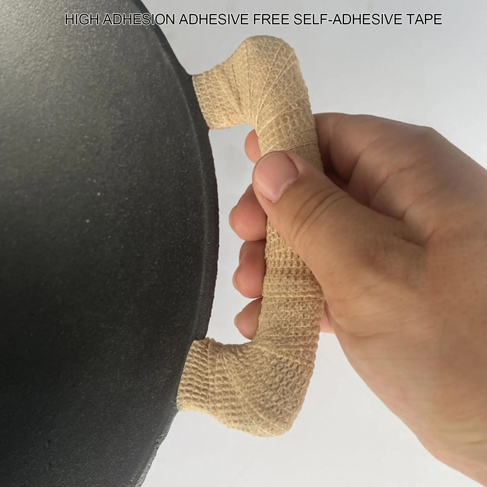 Anti-Scalding Non-Woven Fabric Easy Pot Handle Covers Heat Resistant To Install Heat-Resistant Fabric Winding Tape Grill