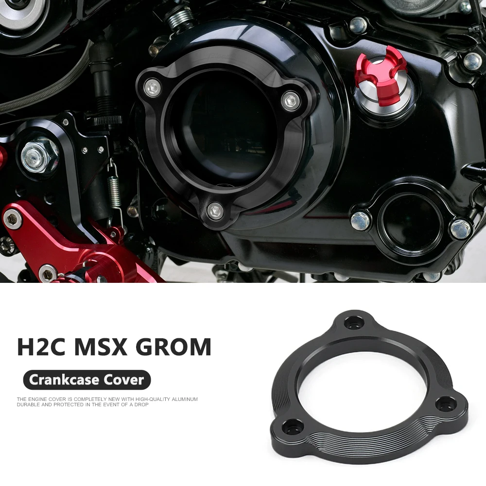 

Engine Decorative H2C MSX GROM 2022 Motorcycle Engine Stator Crank Case Cover Engine Decorative Cover For Honda H2C Msx Grom