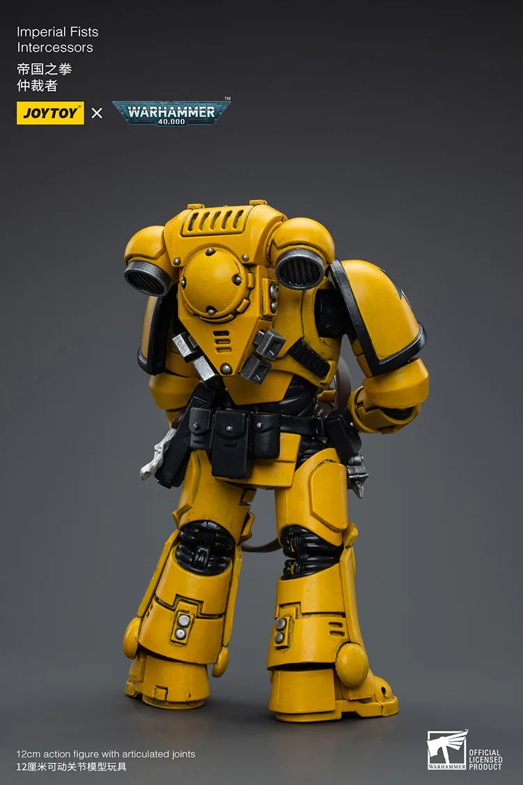 

JOYTOY Warhammer 40K Imperial Fists Intercessors Action Figures Doll Collection Gift Decoration Original Model Collect Toys