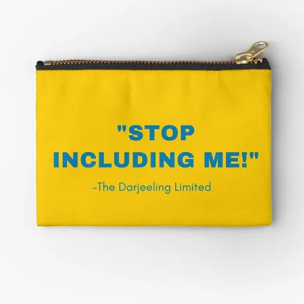 

Wes Anderson The Darjeeling Limited Qu Zipper Pouches Pocket Storage Pure Panties Underwear Money Women Small Packaging