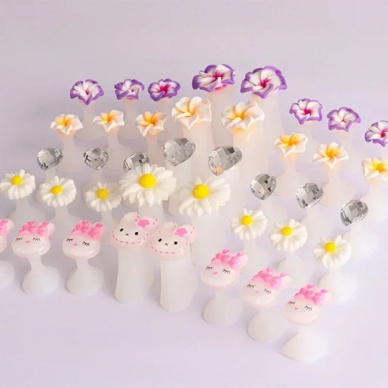 مجموعة فواصل أصابع القدم مكونة من 8 قطع لفواصل طلاء الأظافر والباديكير وواقيات الموزعات وحراس أصابع القدم - فواصل أصابع القدم للأقدام #5