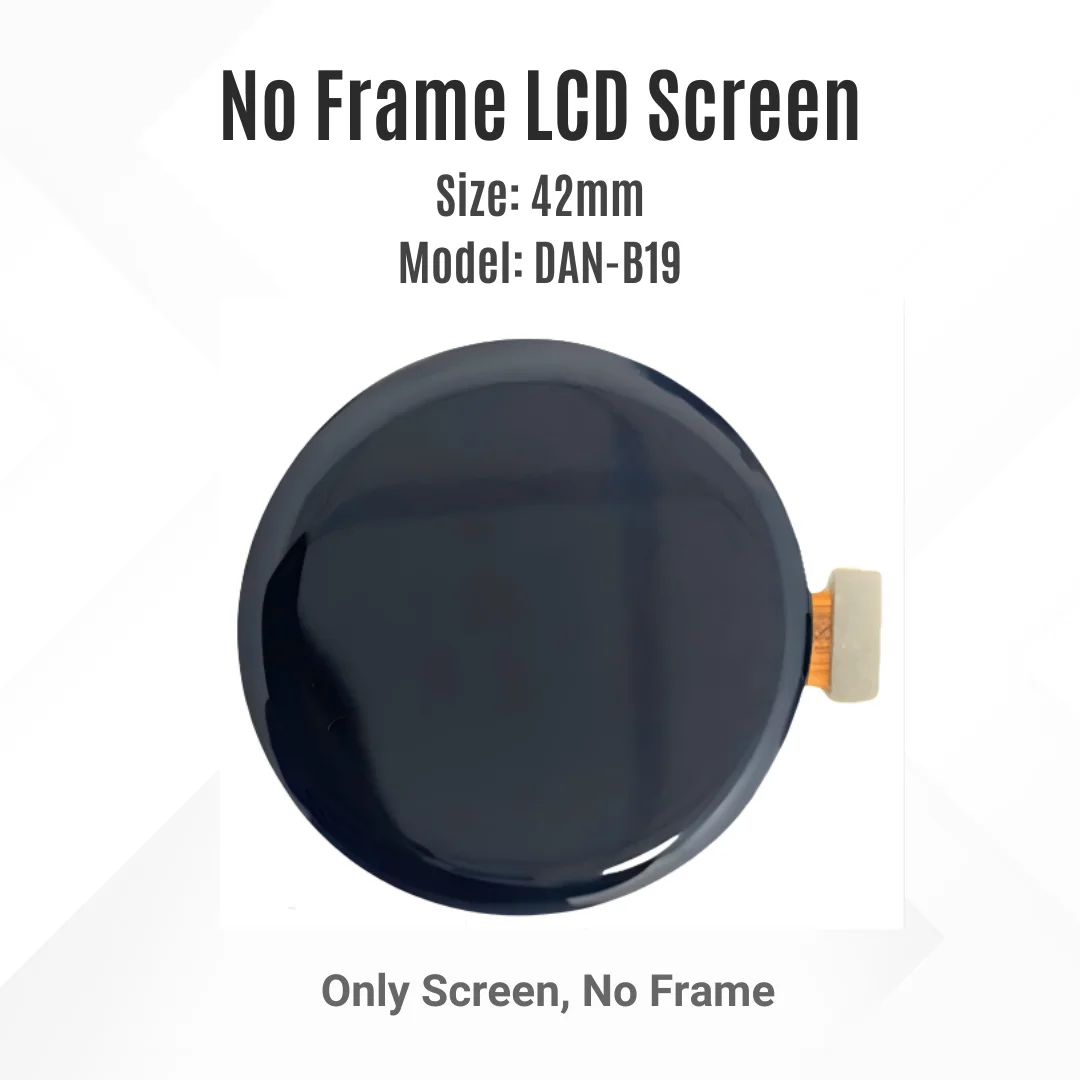 Für Huawei Watch GT2 LCD-Display Touchscreen 42mm 46mm Ersatz Ohne Rahmen / Mit Rahmen – Detail 2