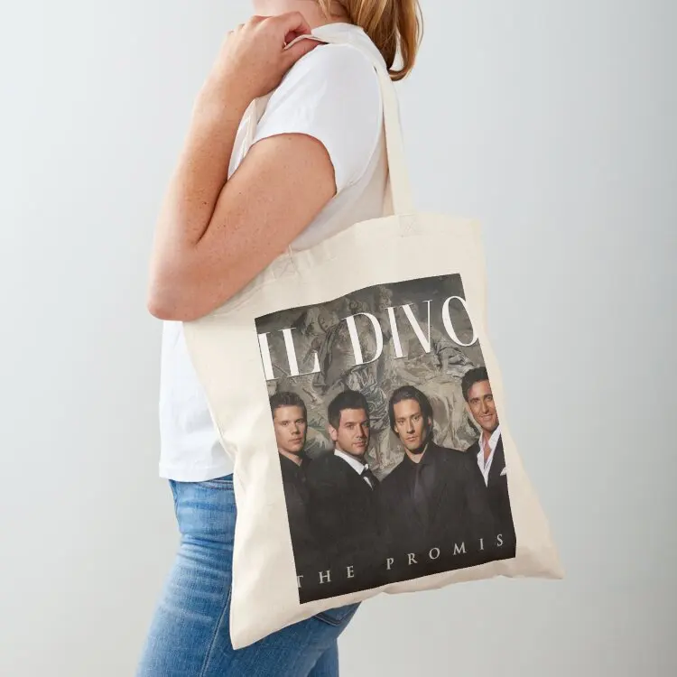 

Il Divo the promise Tote Bag Gift bags Customizable tote bag large size bags shopper bag women canvas