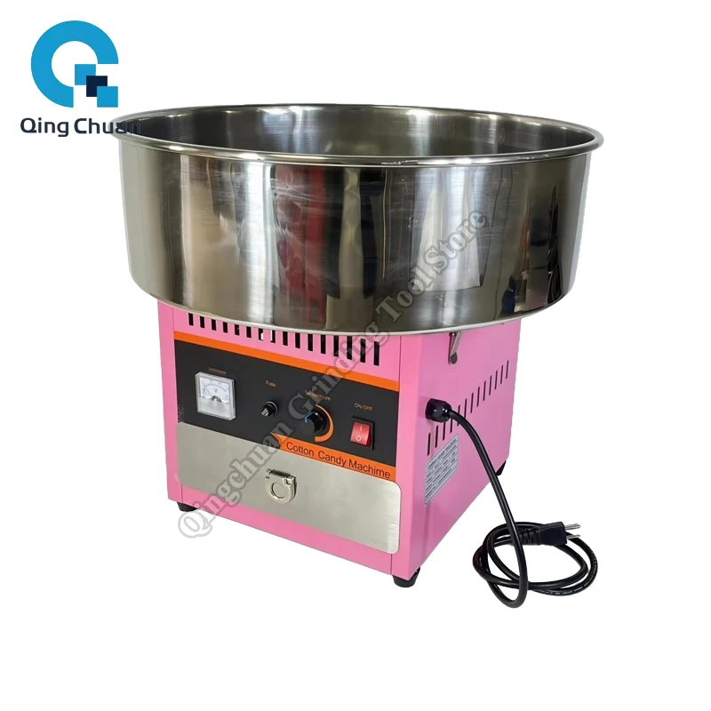 

Cotton Candy Making Machine Commercial Electric Family Party Kids Birthday Automatic Fancy Color Cotton Candy Machine
