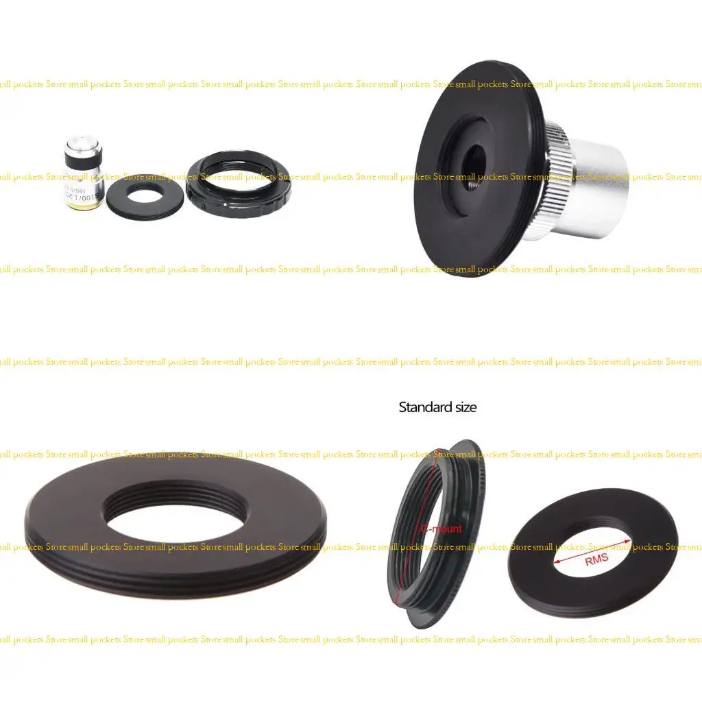 

R1WD M42 to Adapter for Photography M42x0.75 to Objective Lens