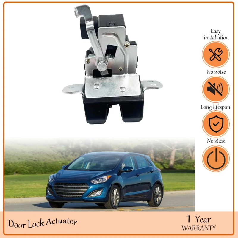 

Rear Trunk Block Tailgate Lock Actuator for Hyundai I10 MK2 5 2013-2020,oem 81230-B4010,81230B4010