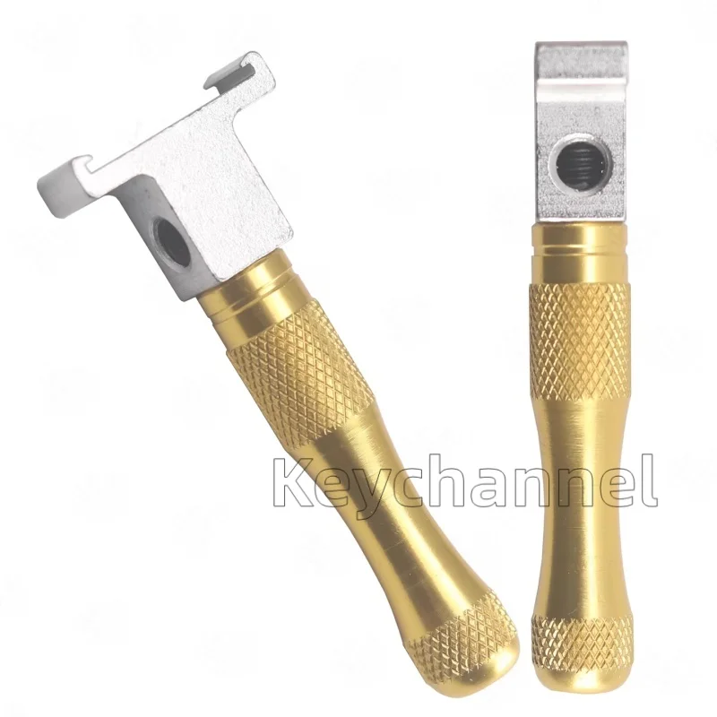 Keychannel 1pcs Three Directions Handle Multifunctional Easy Soft Strong Holder High Quality for 2-in-1 Locksmith Tool