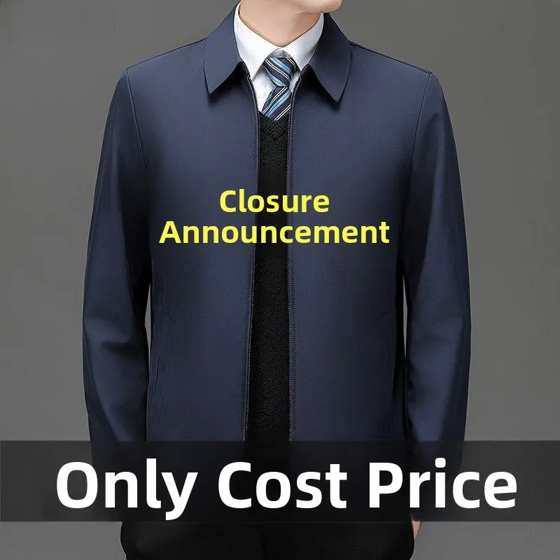 

Casual Collared Jaet Lightweight Spring Autumn Men's Busin Casual Top Dad irt Stand Fit Long Sve Polyester Blend