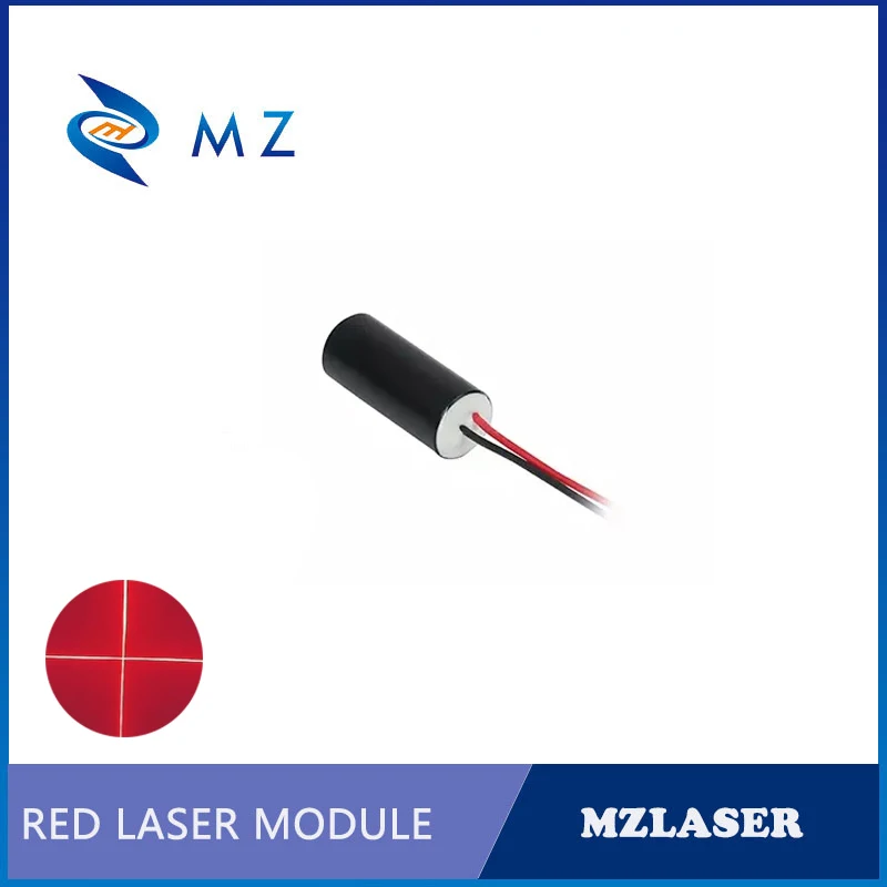 Vendita calda compatto D9mm 650nm 5mW 3V modulo diodo Laser a croce rossa tipo di azionamento APC grado industriale