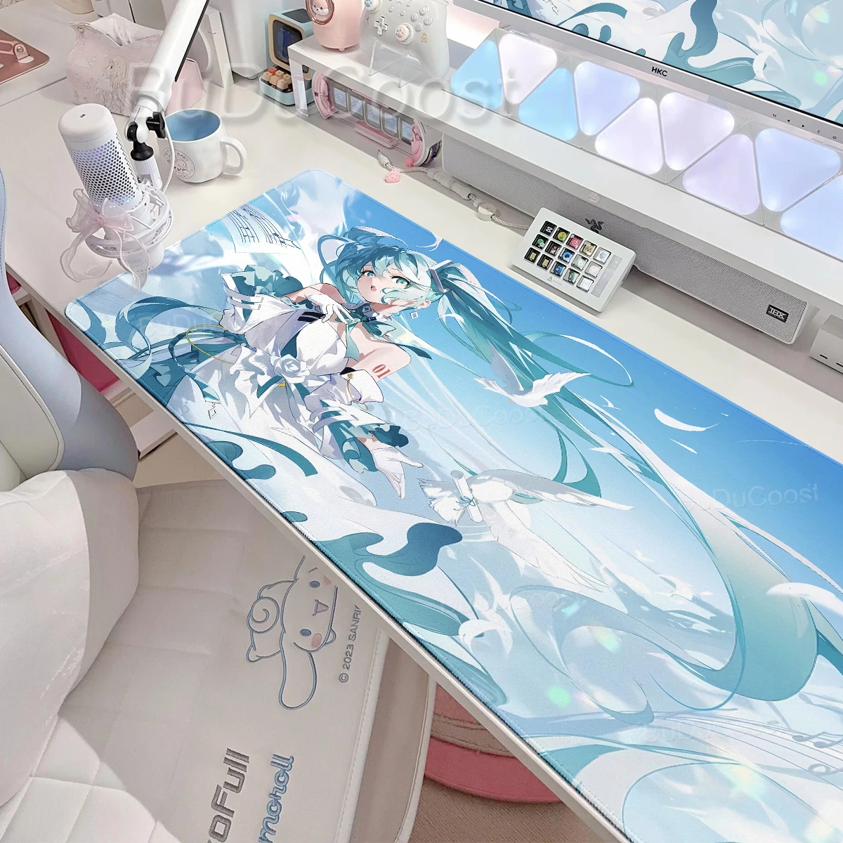 귀여운 애니메이션 마우스 패드 M-Miku 게이머 데스 - Pc Gaming Hatsune Miku 리뷰 및 가격