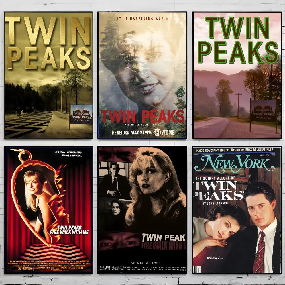 Series Thriller Twin Peaks Poster Superior Home Space  Indoor Decorative Art & Home Decor