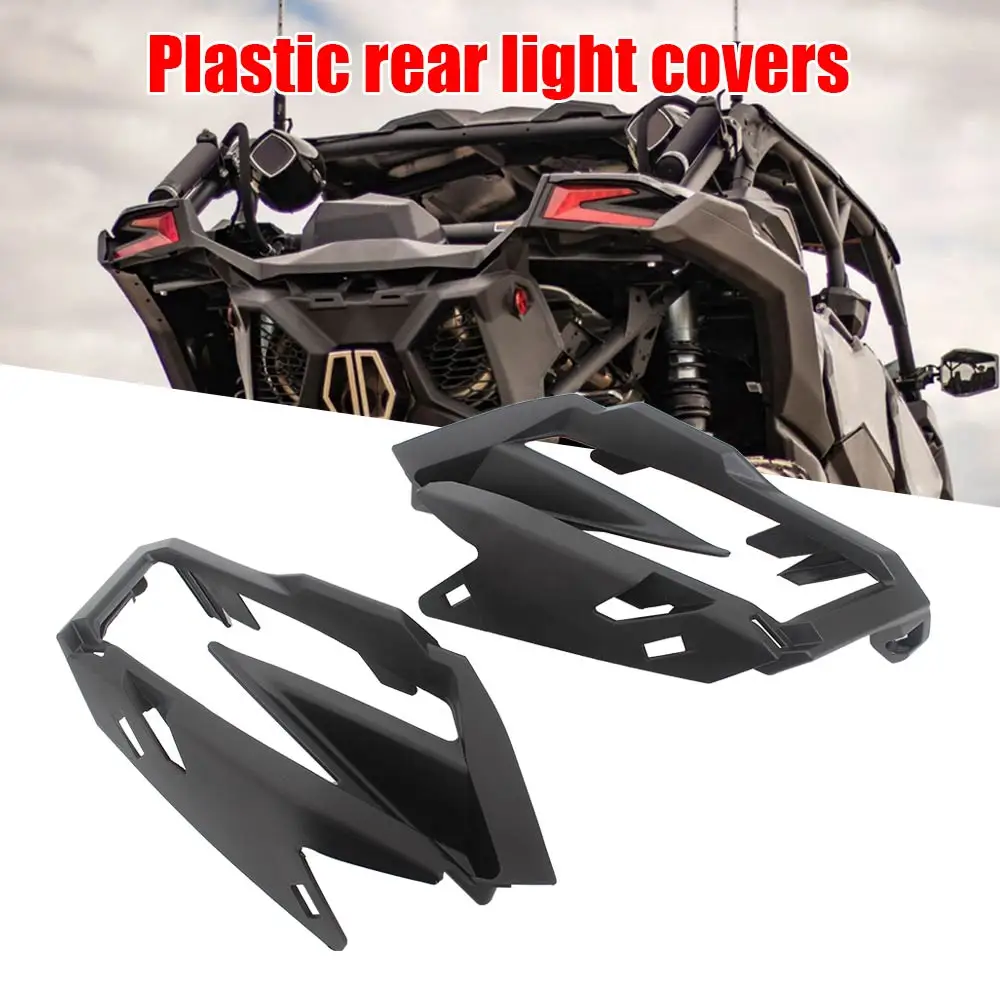 

Accessories UTV Rear Brake Stop Light Protection Taillight Cover For Can-Am Maverick X3 Max R XDS 4x4 Turbo 705010686 705010687